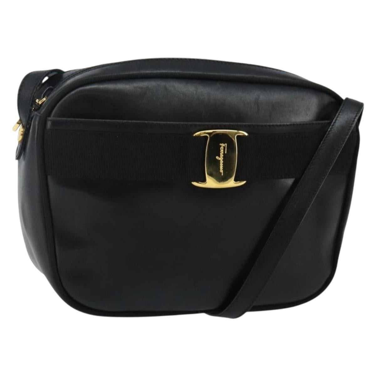 Salvatore Ferragamo Vala Shoulder Bag Leather - image 1