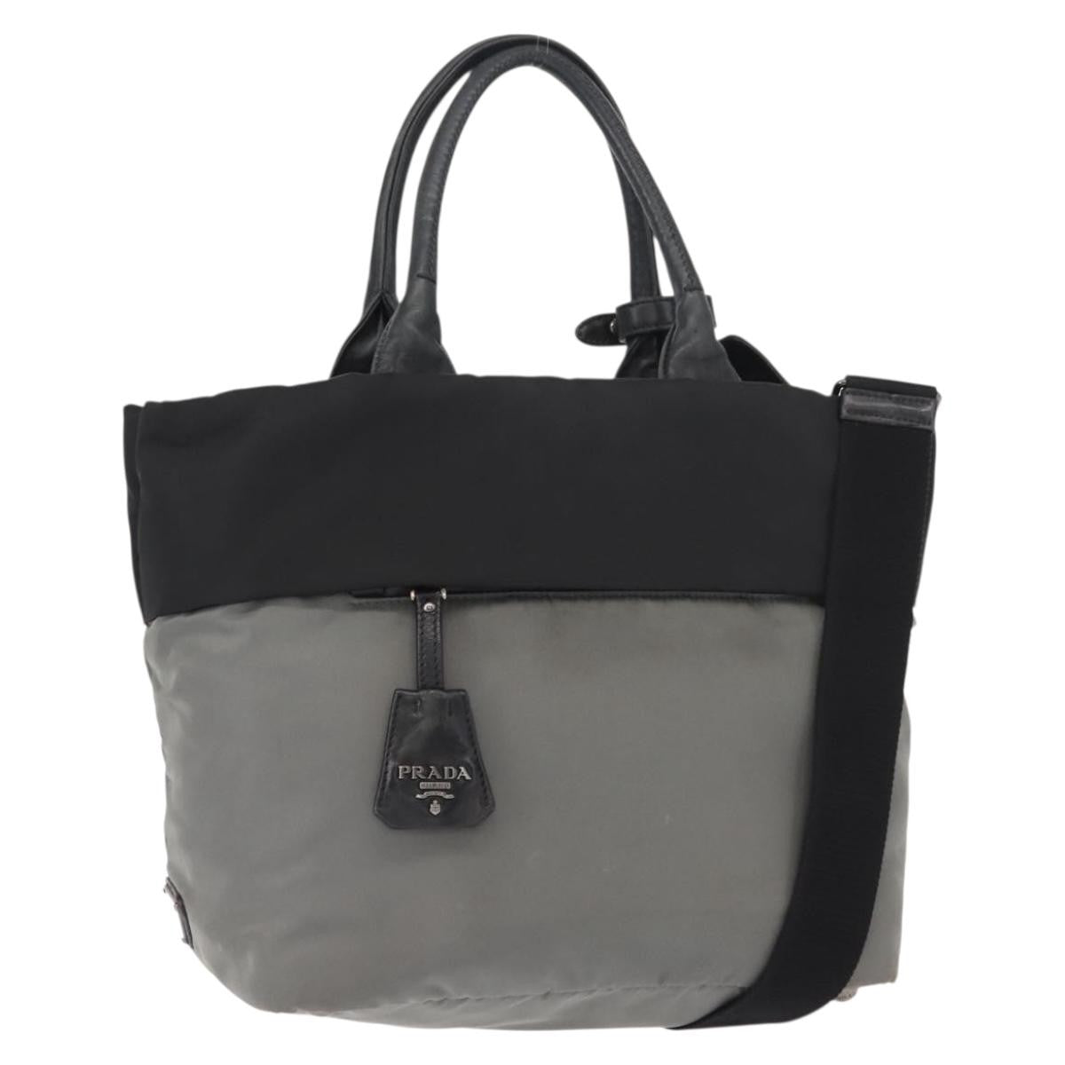 Prada Convertible Double Tote Tessuto Small - image 1