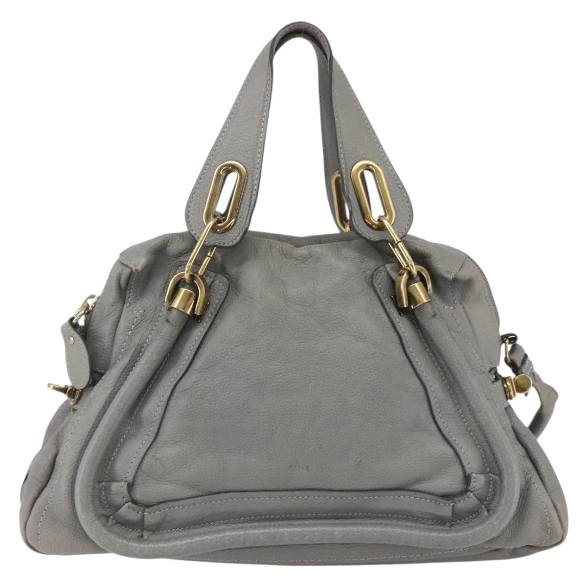 Chloe Paraty Top Handle Bag Leather Medium - image 1