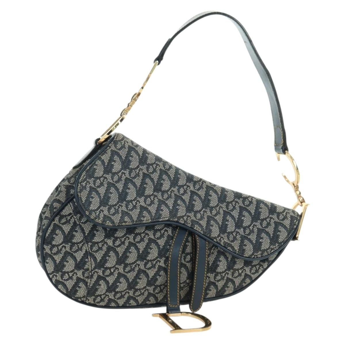 Christian Dior Saddle Handbag Oblique Canvas Medium - image 1
