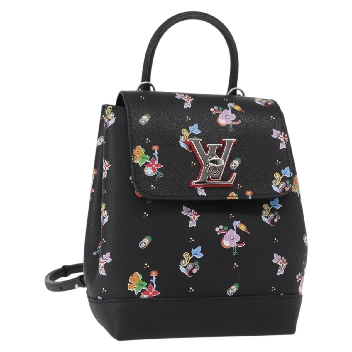 Louis Vuitton Lockme Backpack Floral Printed Leather Mini - image 1