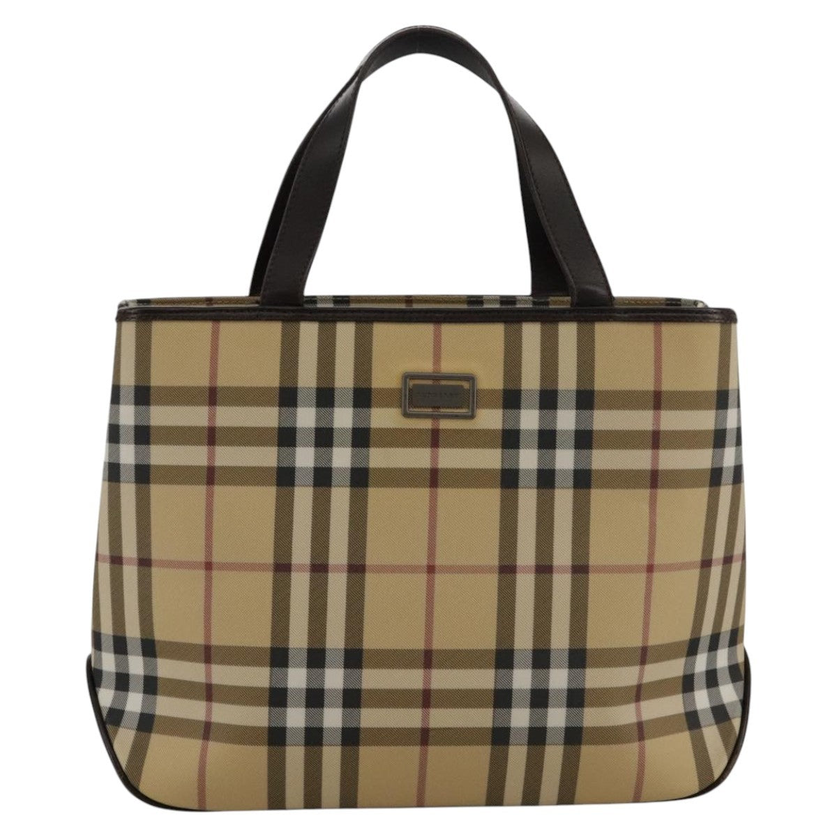 Burberry Nova Check Handbag Nova Check Canvas and leather - image 1