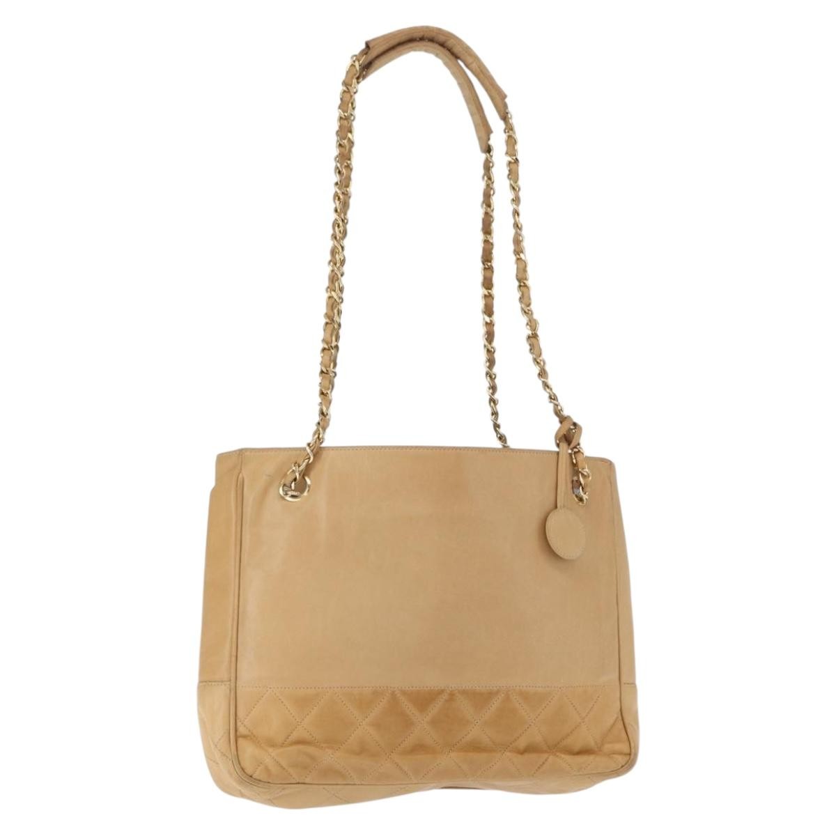 Chanel Vintage Shopping Tote Lambskin Medium - image 1