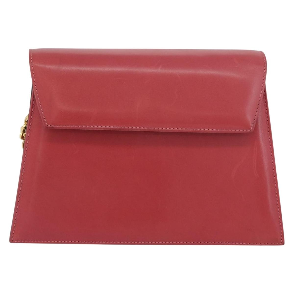 Salvatore Ferragamo Vintage Chain Shoulder Bag Leather - image 1