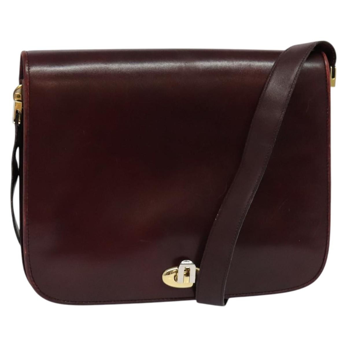Bally Vintage Shoulder Bag Leather - image 1