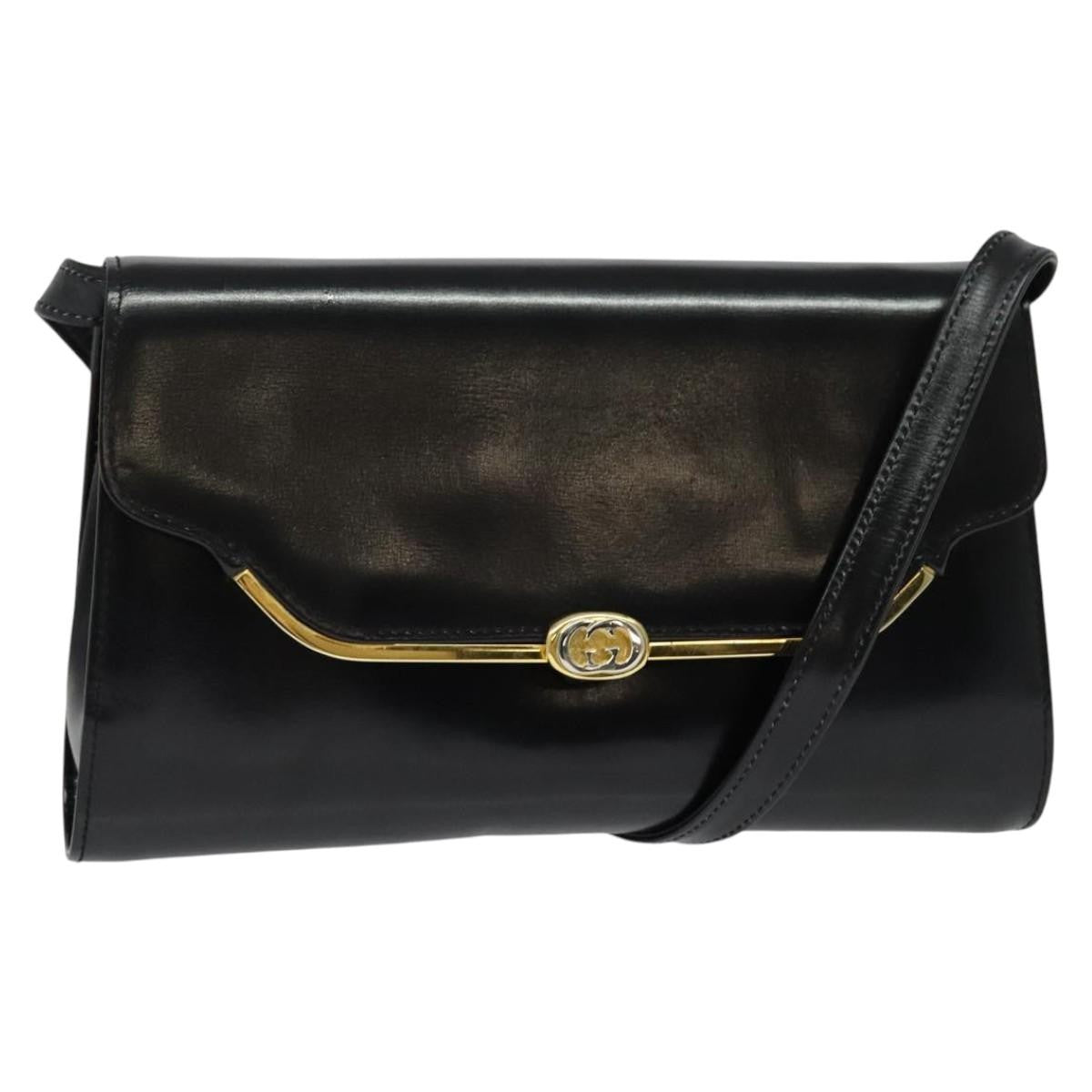 Gucci Vintage Shoulder Bag Leather - image 1