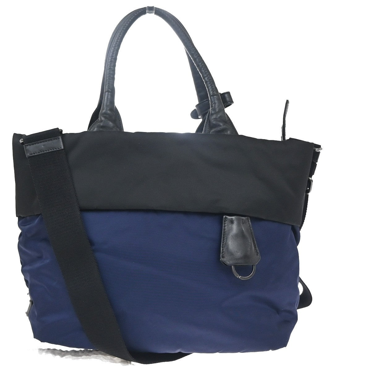 Prada Convertible Double Tote Tessuto Small - image 1