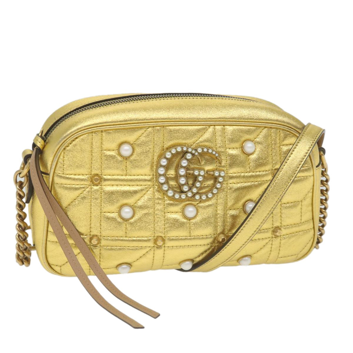 Gucci GG Marmont Shoulder Bag Leather Medium - image 1