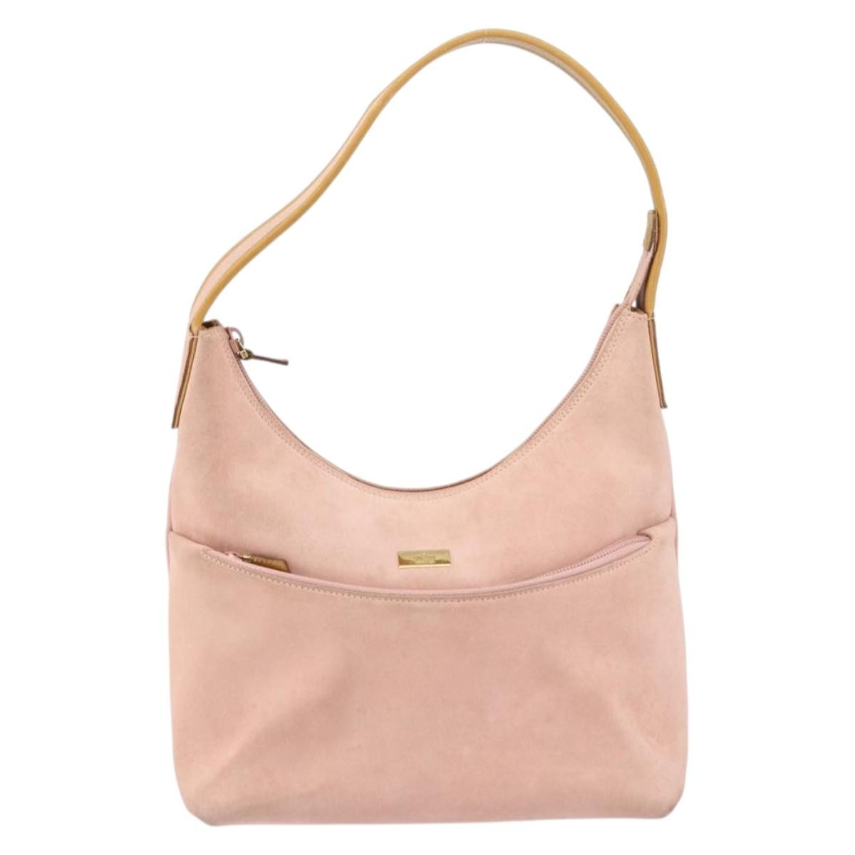 Gucci Vintage Handbag Suede - image 1