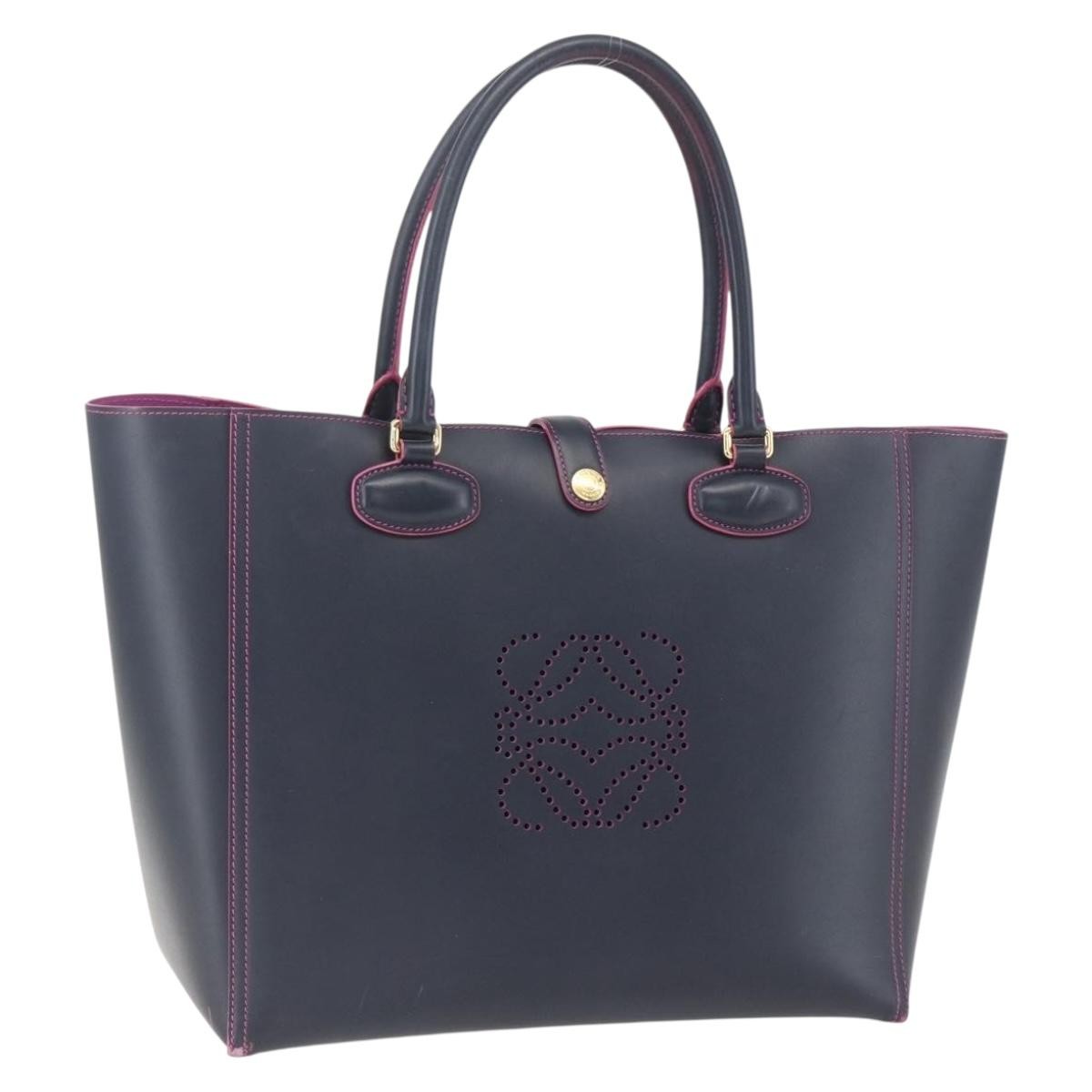 Loewe Leo Shopper Tote Perforated Leather Medium - image 1