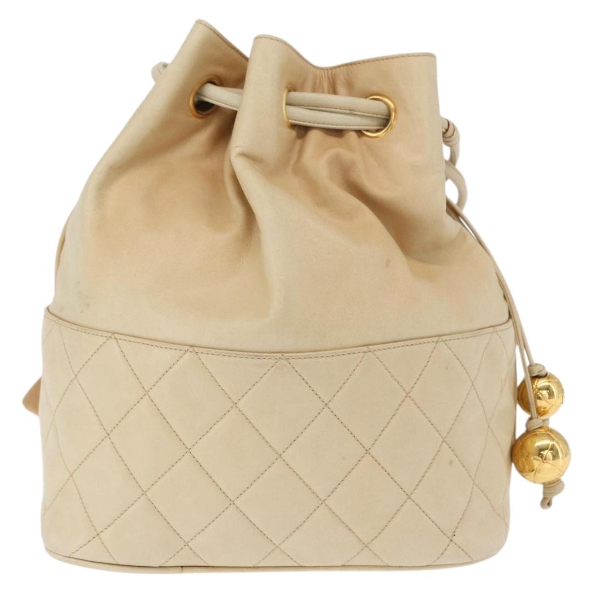 Chanel Gabrielle Drawstring Bag Quilted Calfskin Small - image 1