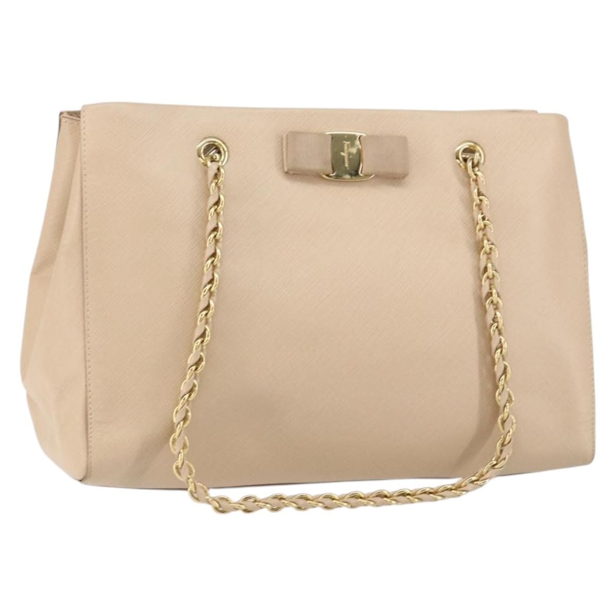 Salvatore Ferragamo Vala Shoulder Bag Leather - image 1