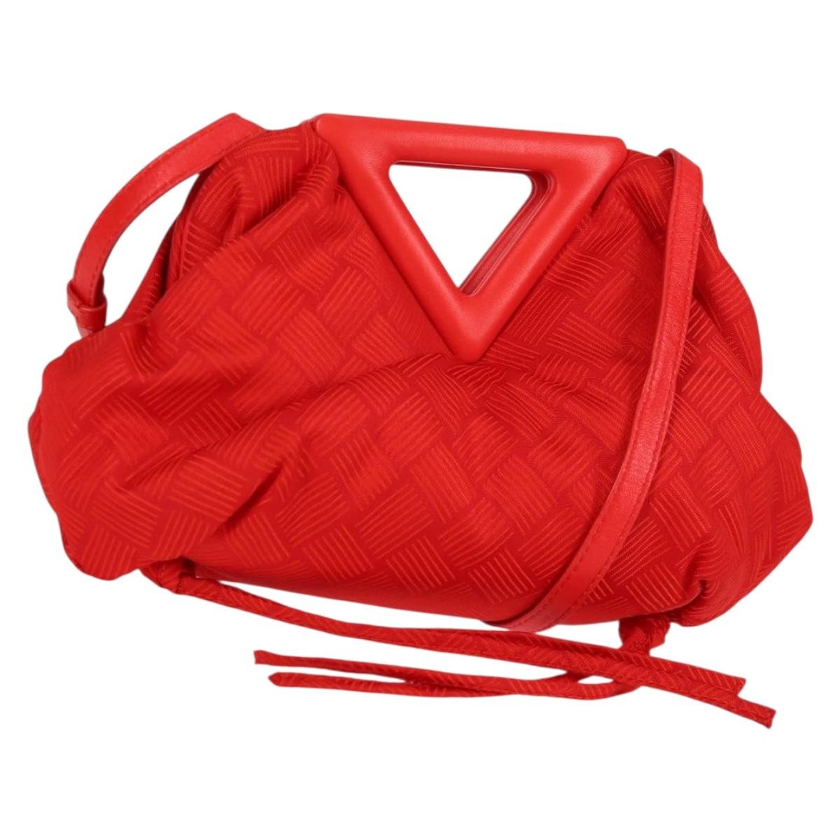 Bottega Veneta Point Shoulder Bag Chunky Knit Fabric Small - image 1