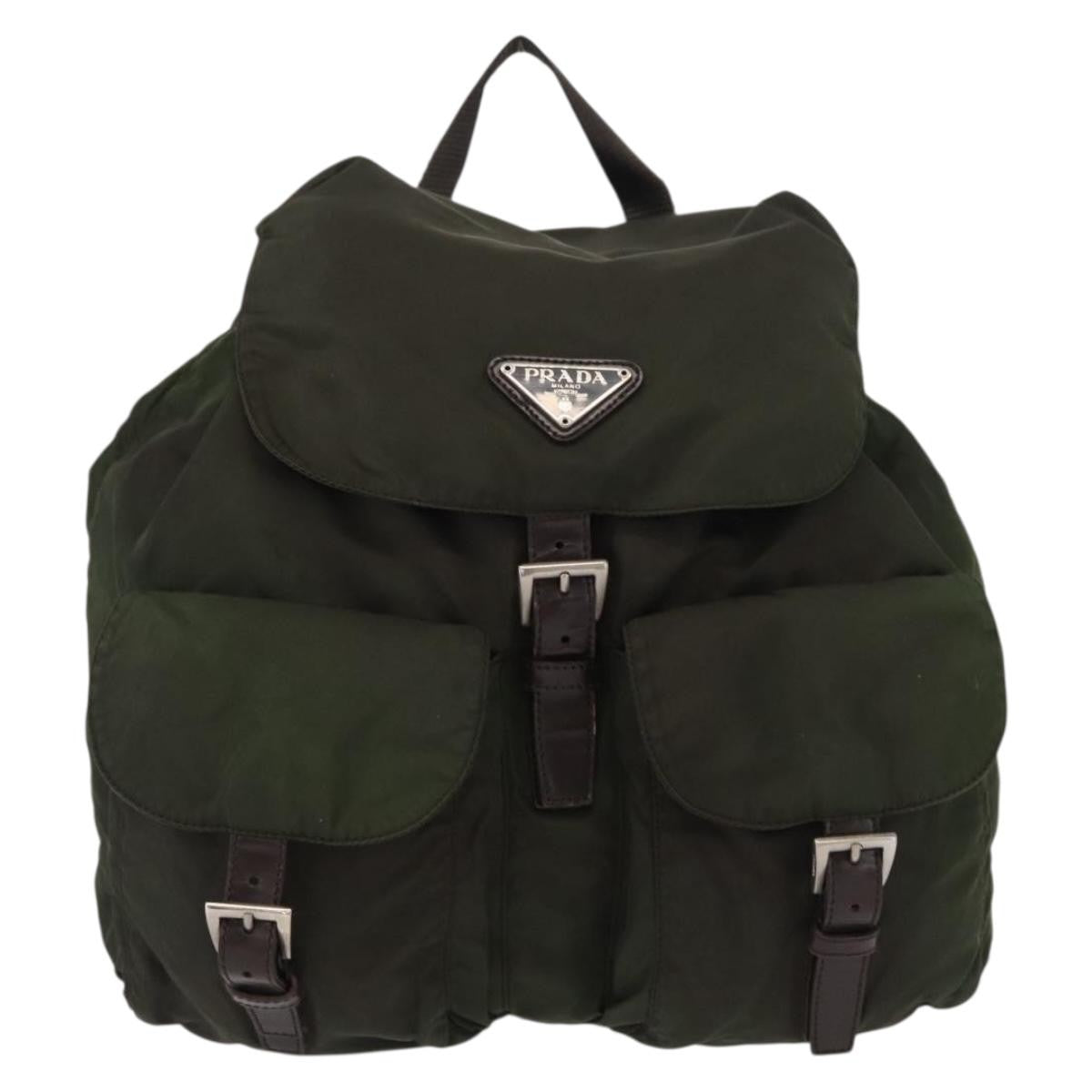 Prada Double Front Pocket Backpack Tessuto Medium - image 1