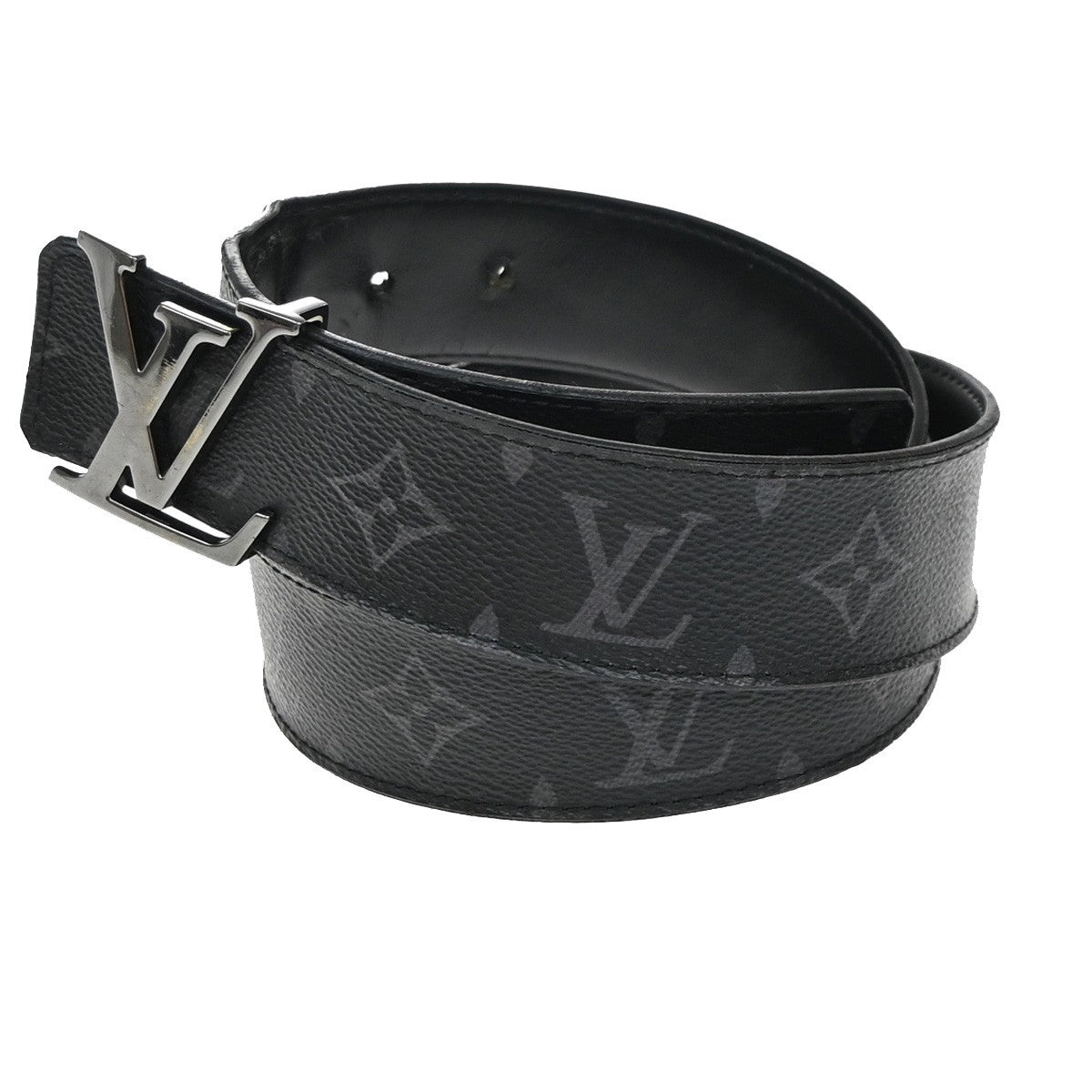 Louis Vuitton LV Initiales Belt Monogram Eclipse Leather - image 1