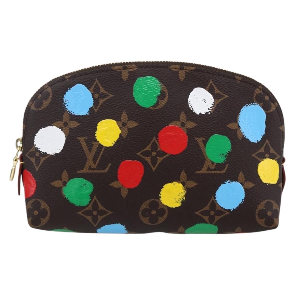 Louis Vuitton Cosmetic Pouch Yayoi Kusama Painted Dots Monogram Canvas - image 1