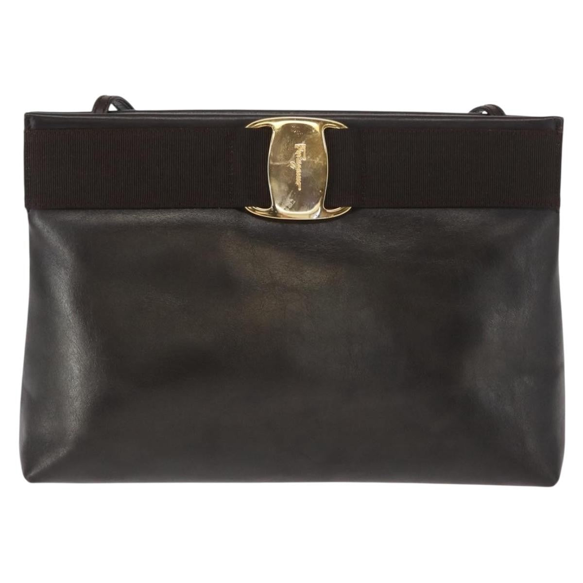 Salvatore Ferragamo Vala Shoulder Bag Leather - image 1