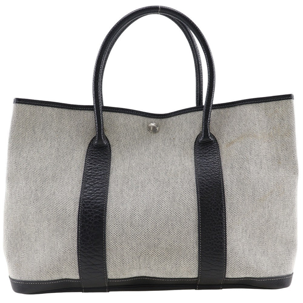 Hermes Garden Party Tote Toile and Leather 36 - image 1