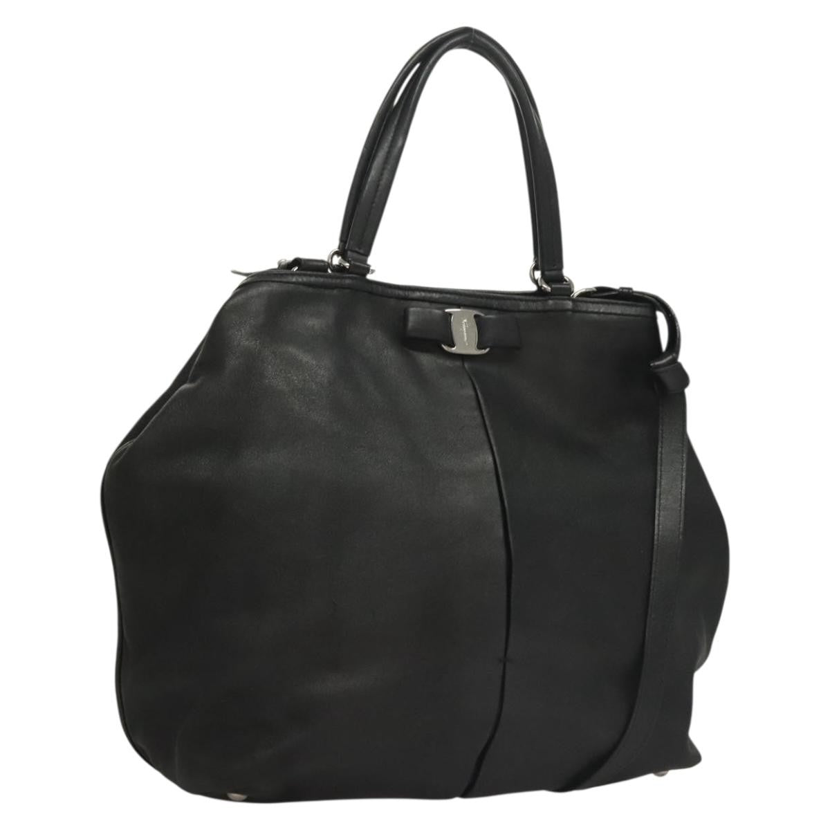 Salvatore Ferragamo Vara bow tote Leather - image 1