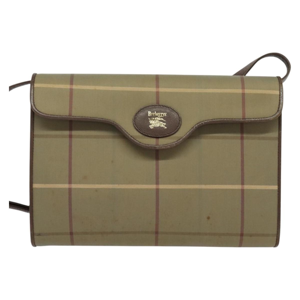Burberry Nova check Shoulder bag Canvas and Leather - image 1