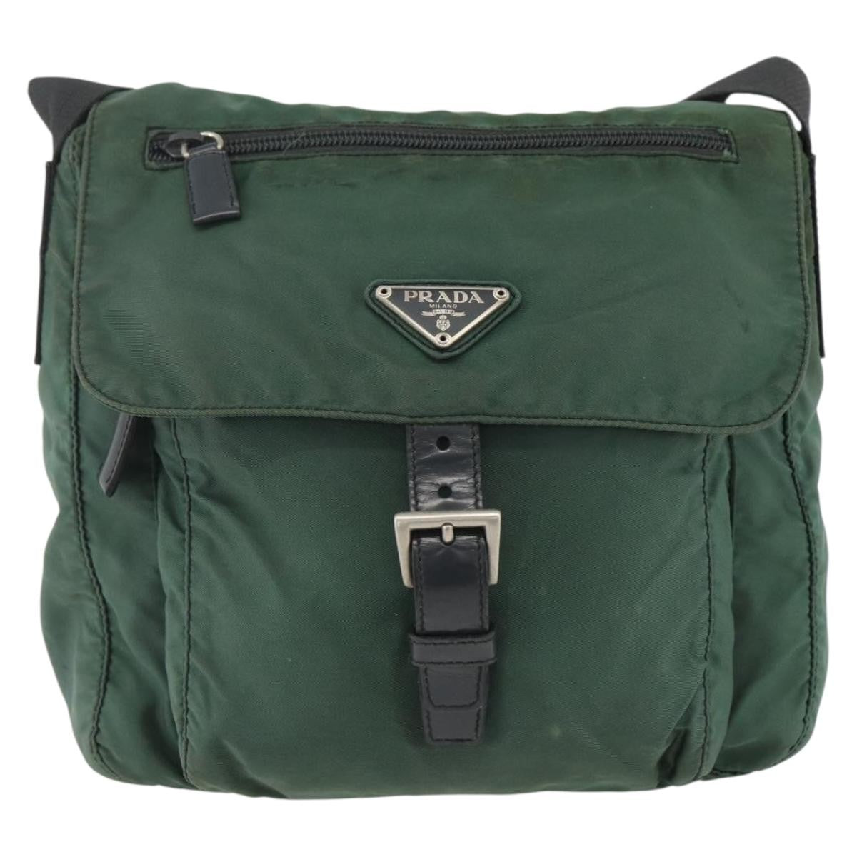 Prada Buckle Messenger Bag Tessuto Small - image 1