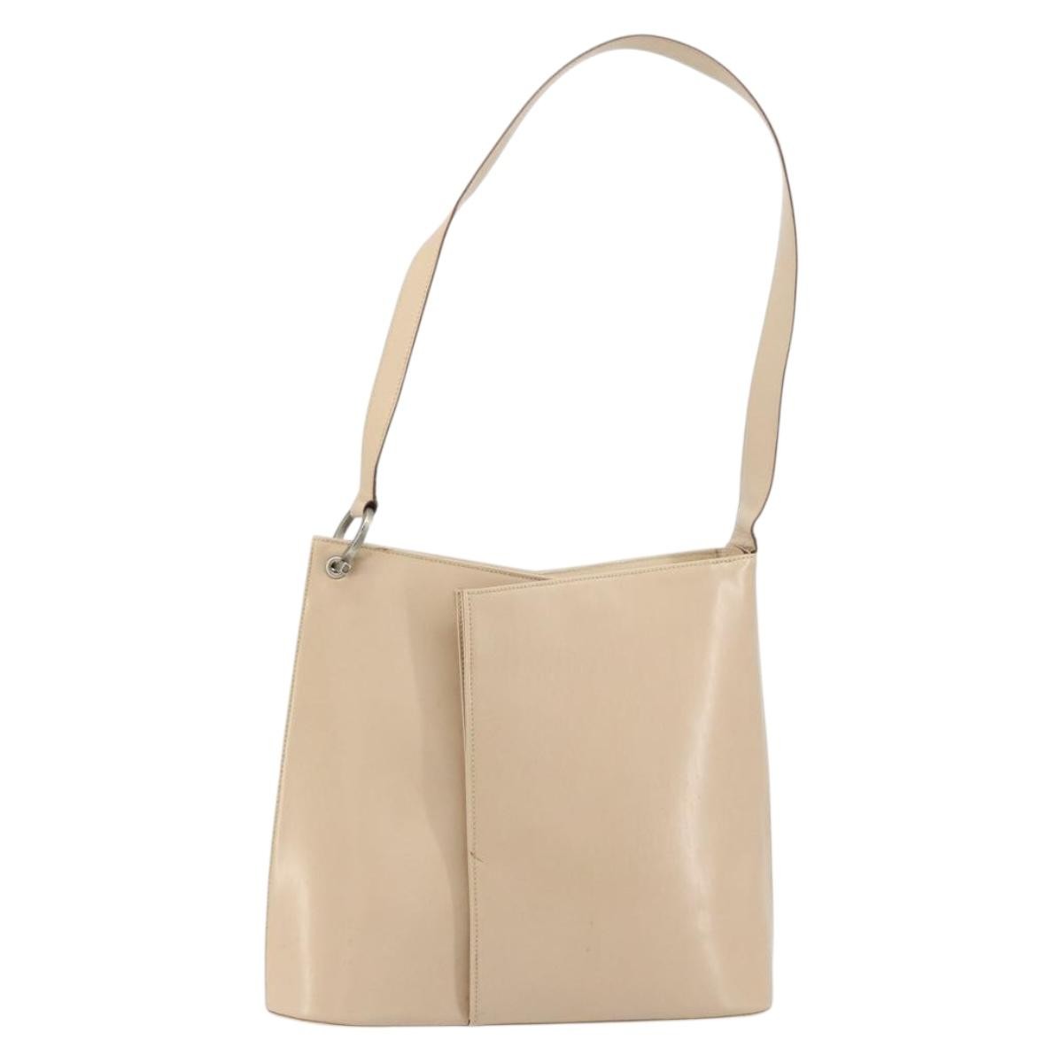 Salvatore Ferragamo Gancini Shoulder Bag Leather - image 1