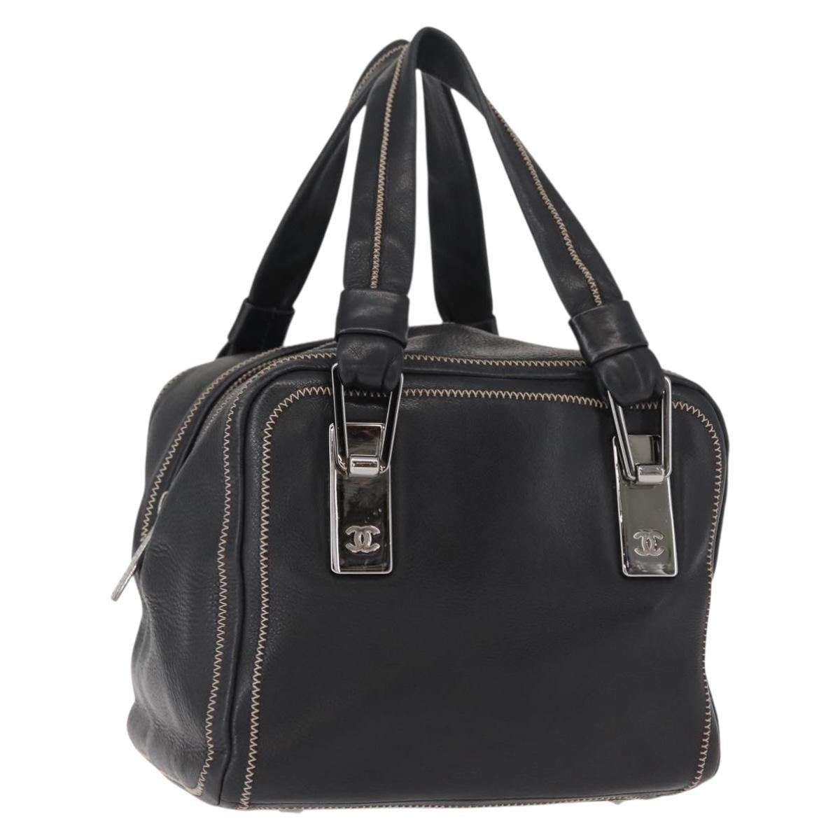 Chanel CC Bowler Quilted Caviar - image 1