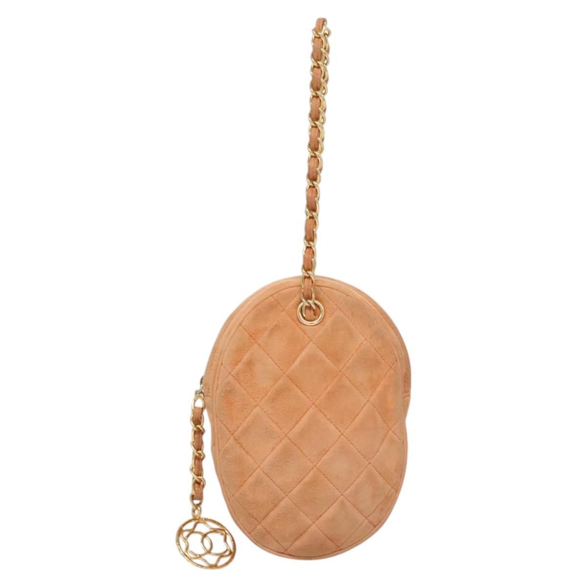 Chanel Vintage Clutch Suede - image 1