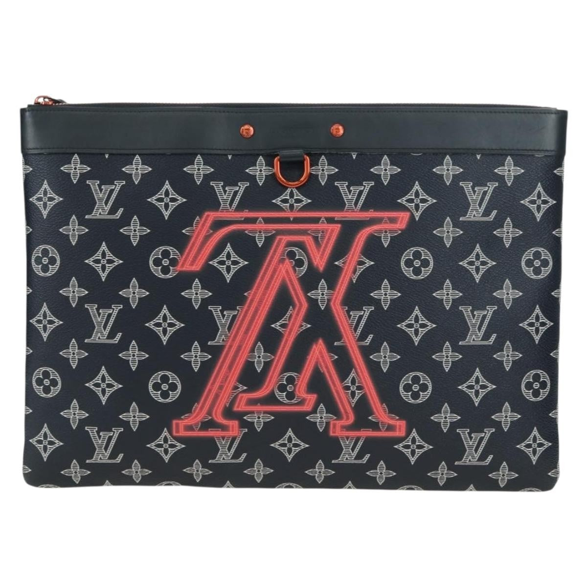 Louis Vuitton Pochette Apollo Limited Edition Upside Down Monogram Ink GM - image 1