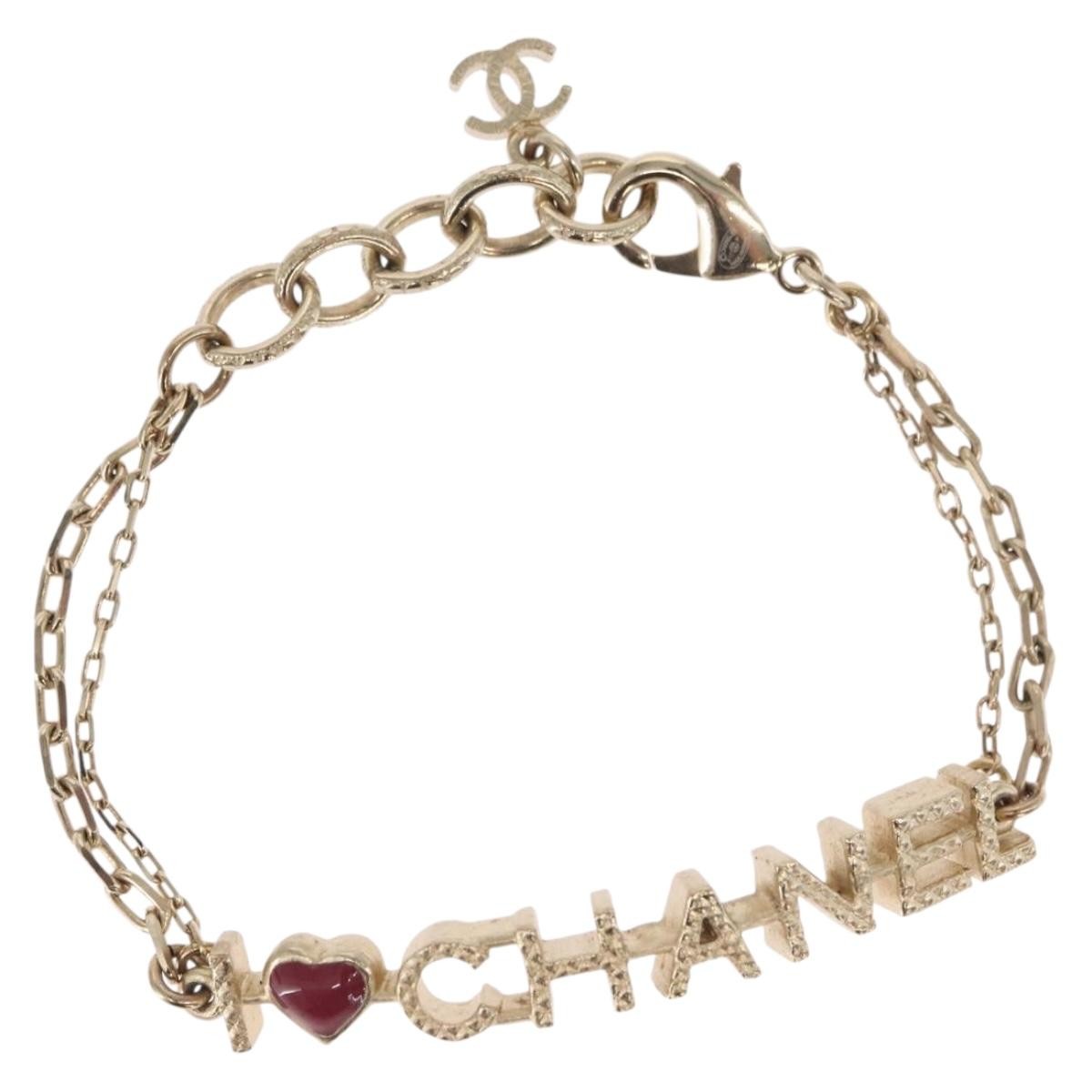 Chanel I Love Chanel Bracelet Metal with Resin - image 1