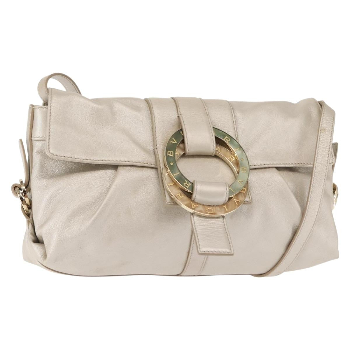 Bvlgari Chandra Flap Shoulder Bag Leather Large - image 1