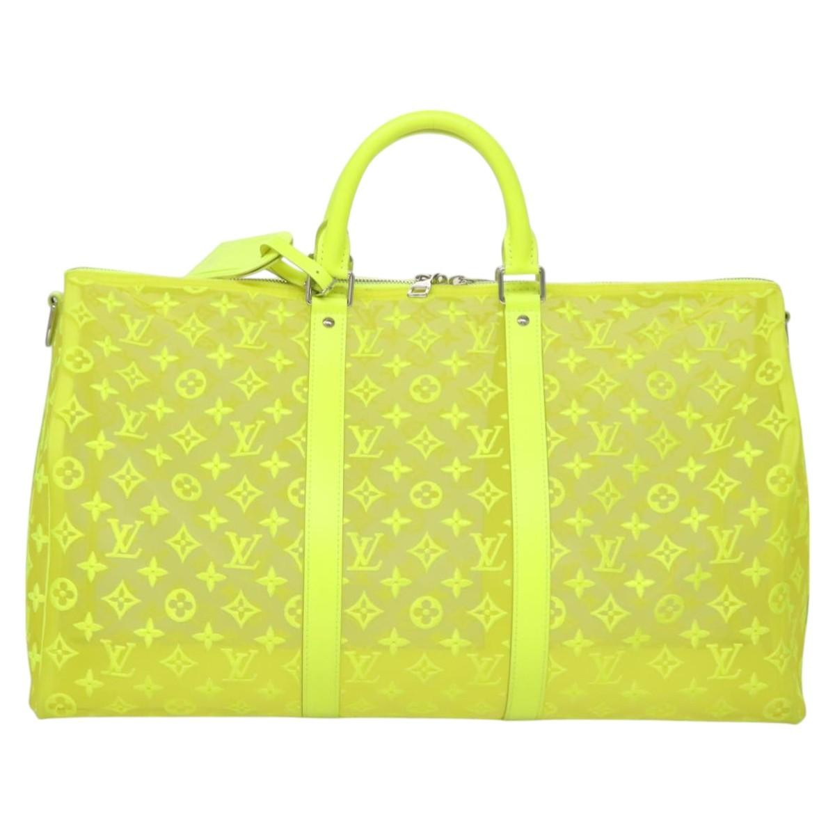 Louis Vuitton Keepall Bandouliere Bag Monogram See Through Mesh 50 - image 1