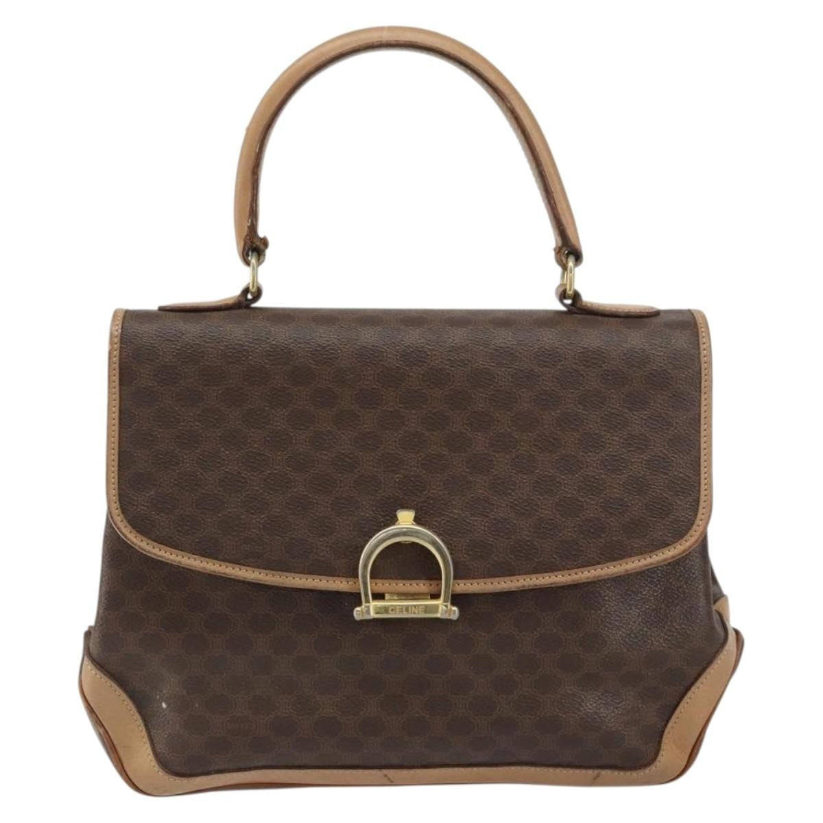 Celine Vintage Macadam Handbag Canvas - image 1