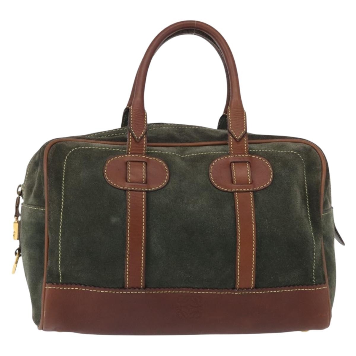 Loewe Anagram handbag Suede - image 1