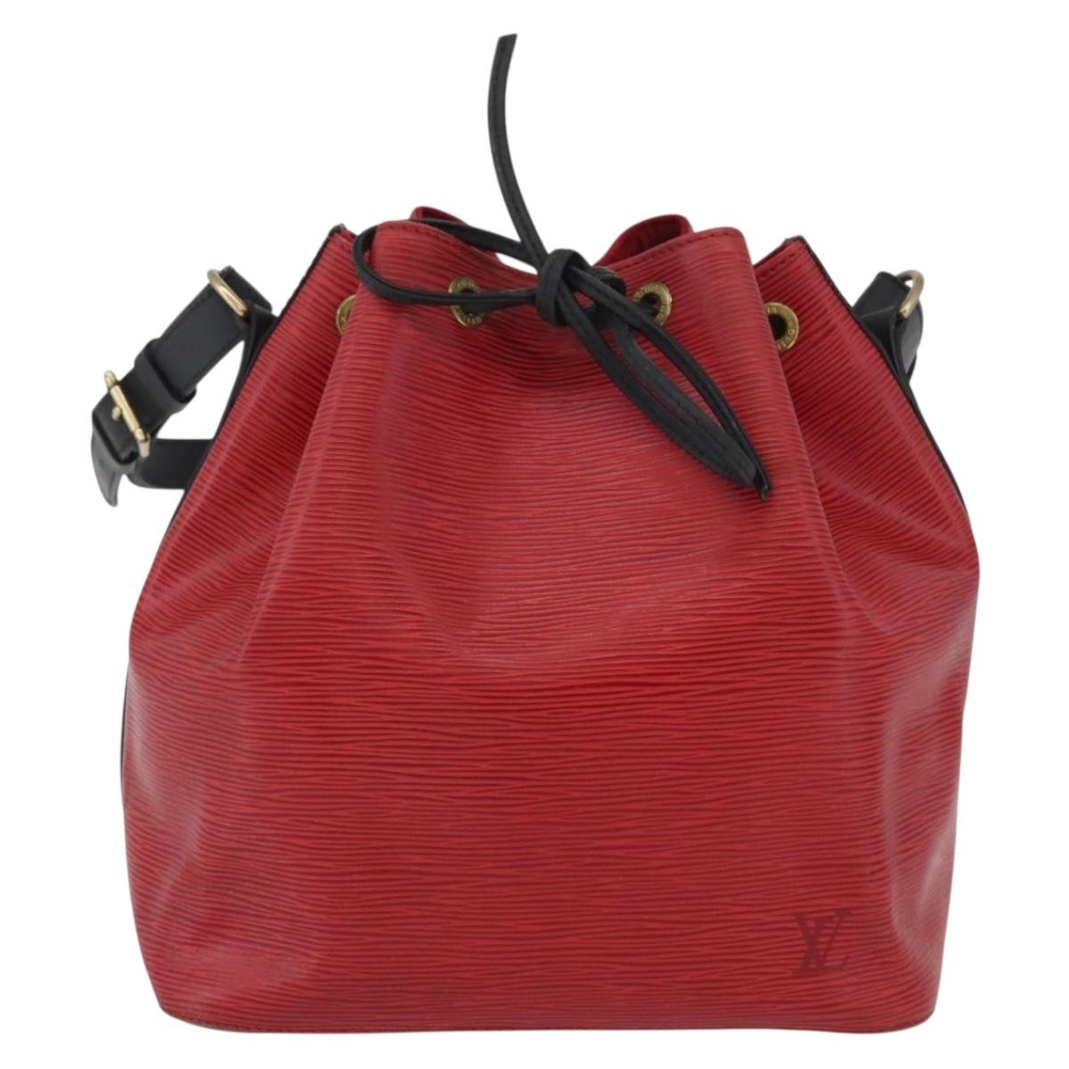 Louis Vuitton Bicolor Petit Noe Handbag Epi Leather - image 1