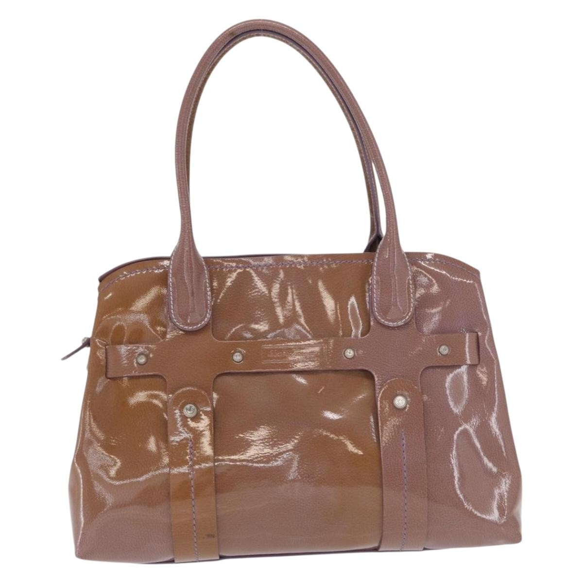 Salvatore Ferragamo Vintage Handbag Patent leather - image 1