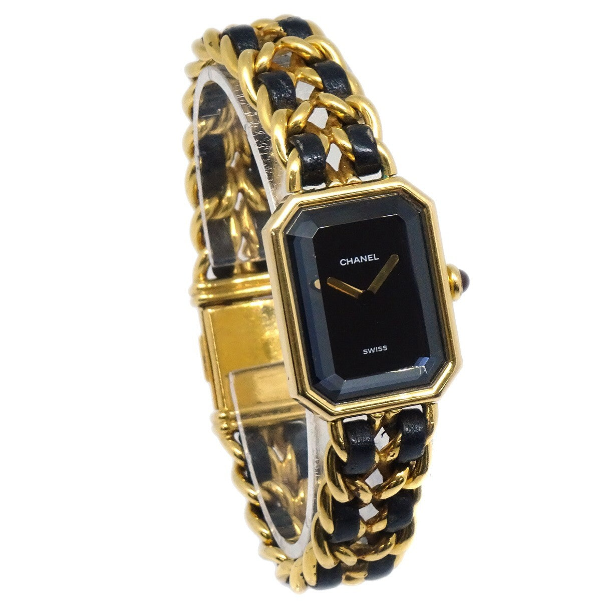 Chanel Premiere Rock Quartz Watch Plated Metal and Leather 20 - image 1