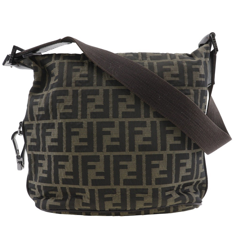 Fendi Logo Zucca Shoulder Bag Zucca - image 1