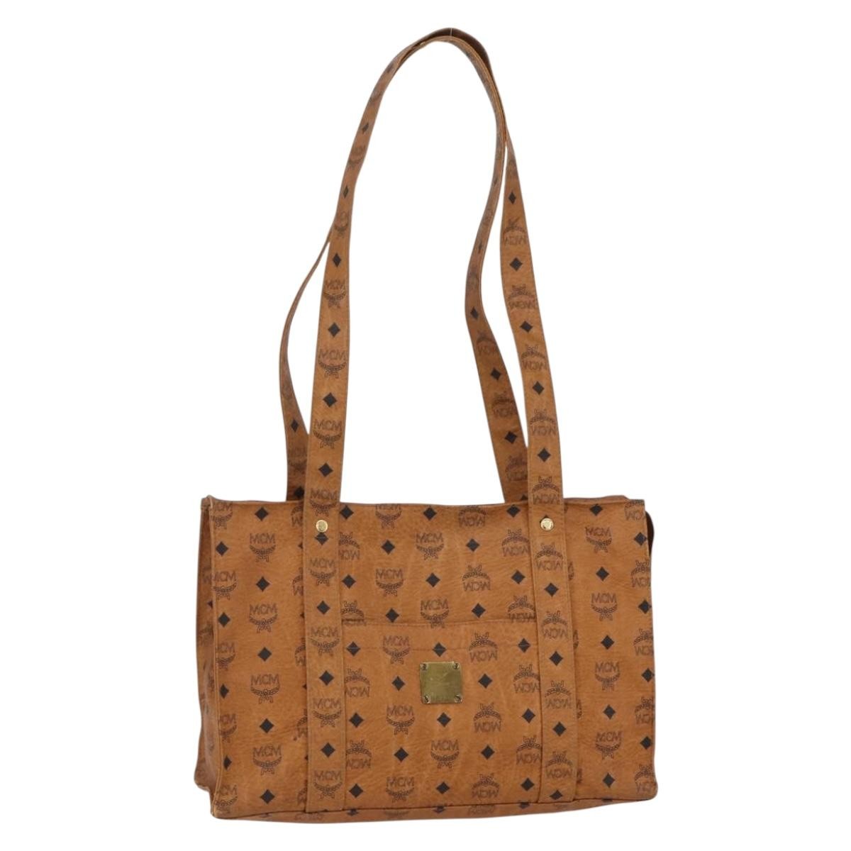 MCM Vintage Visetos Tote bag Canvas - image 1