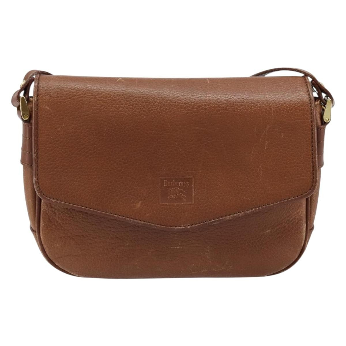 Burberry Flap Shoulder Bag Leather - image 1