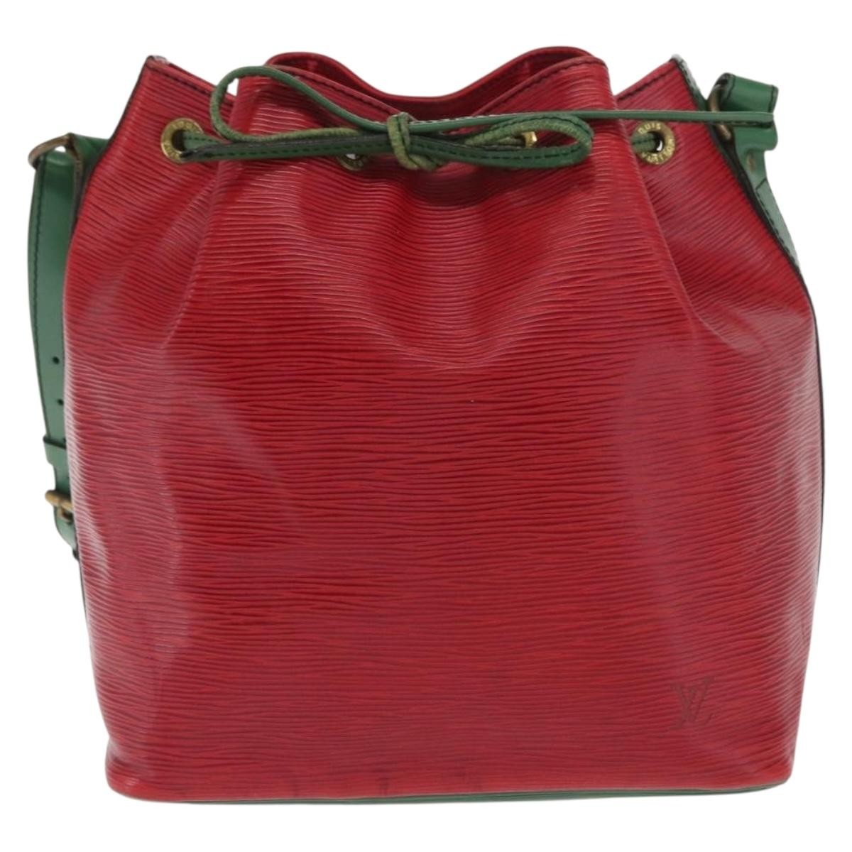 Louis Vuitton Bicolor Petit Noe Handbag Epi Leather - image 1