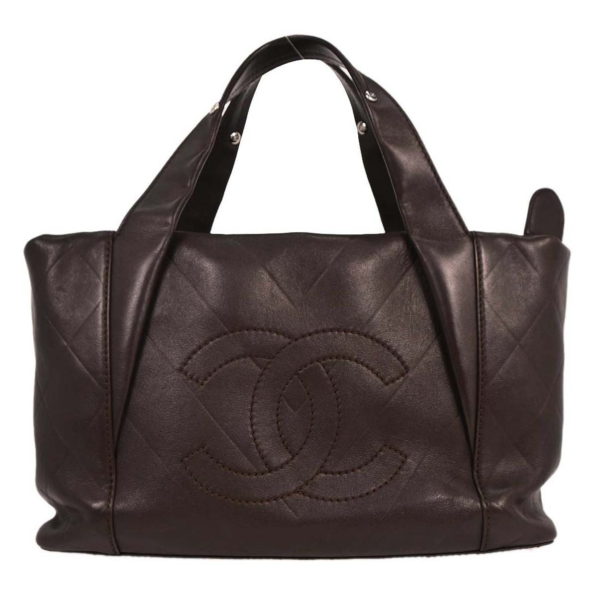 Chanel All Day Long Tote Chevron Leather Medium - image 1