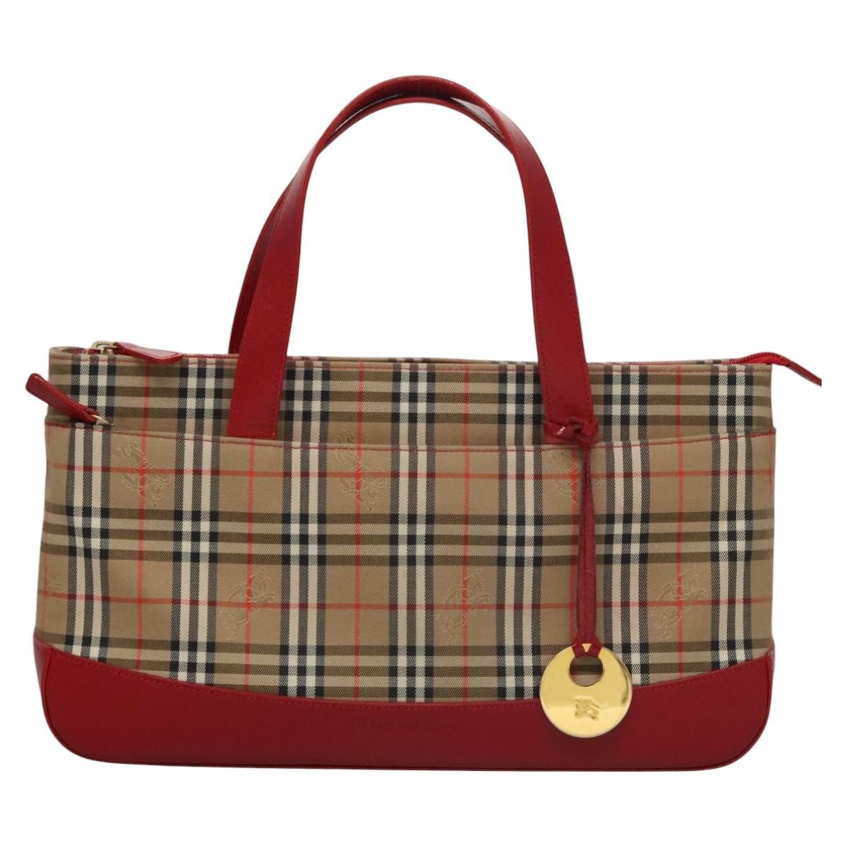 Burberry Nova Check Handbag Nova Check Canvas and leather - image 1
