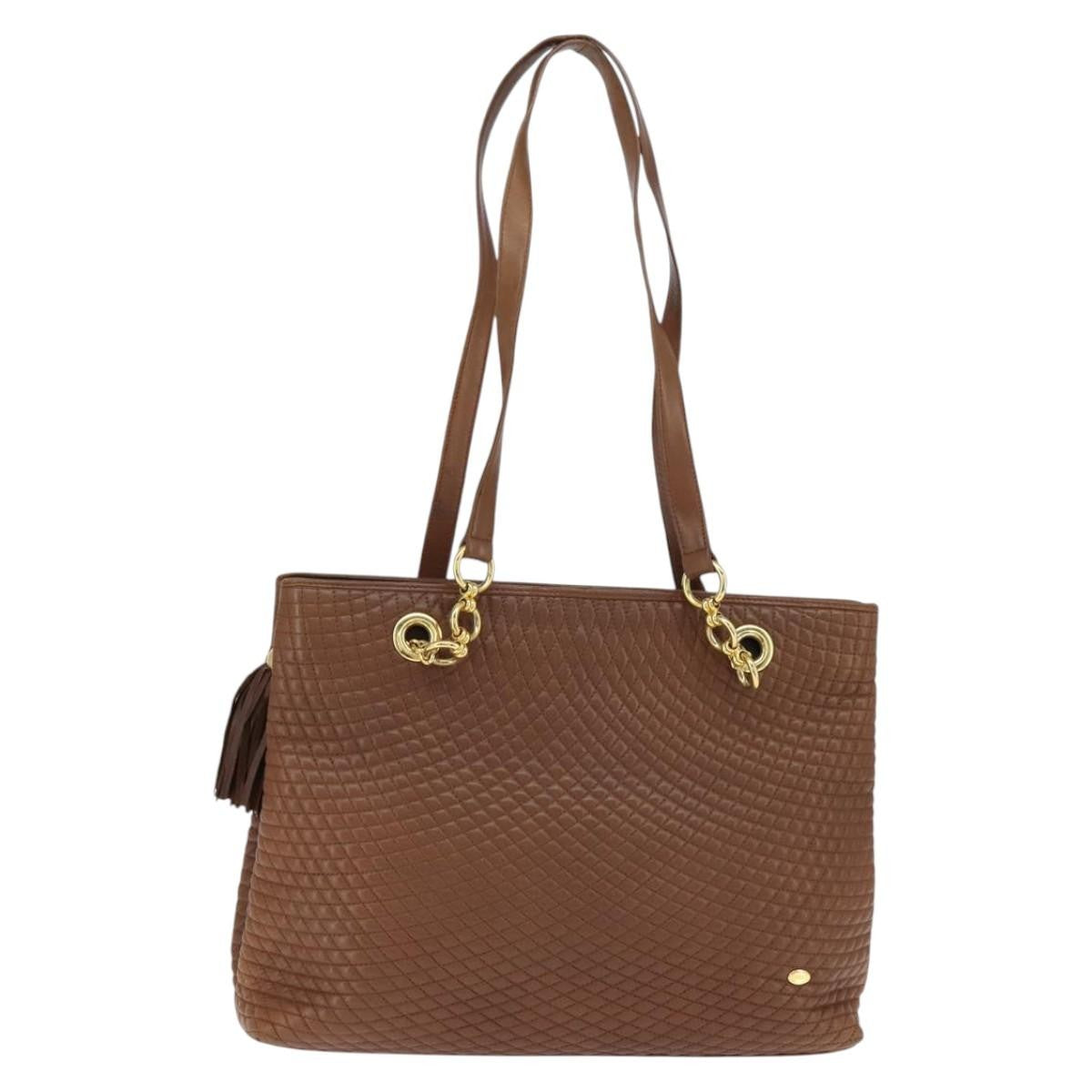 Bally Vintage Tote Bag Leather - image 1