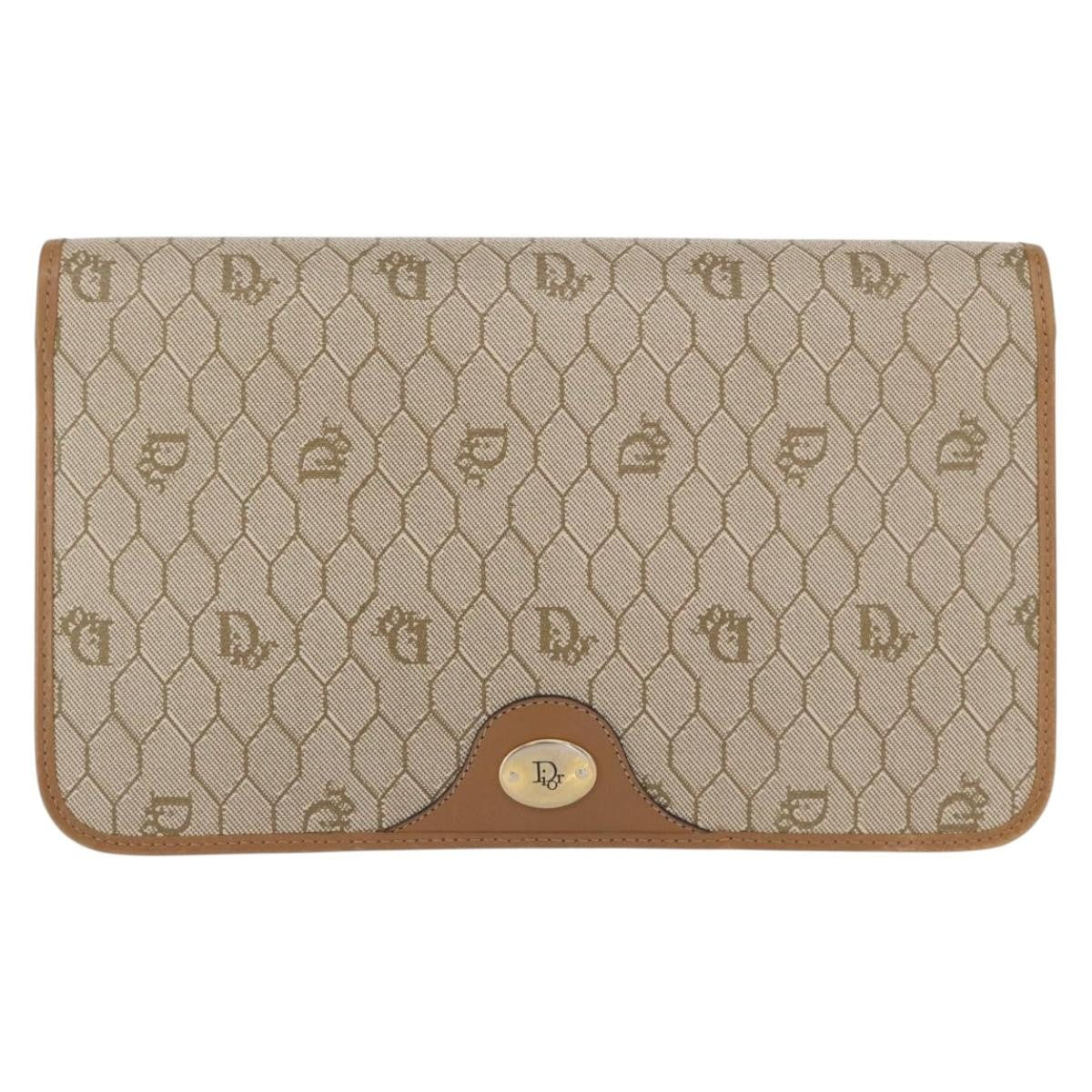 Christian Dior Vintage Honeycomb chain Canvas - image 1