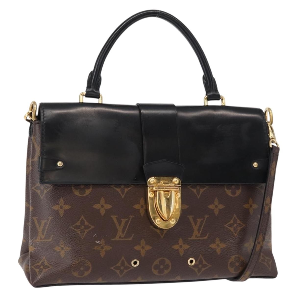 Louis Vuitton One Handle Flap Bag Monogram Canvas and Leather MM - image 1