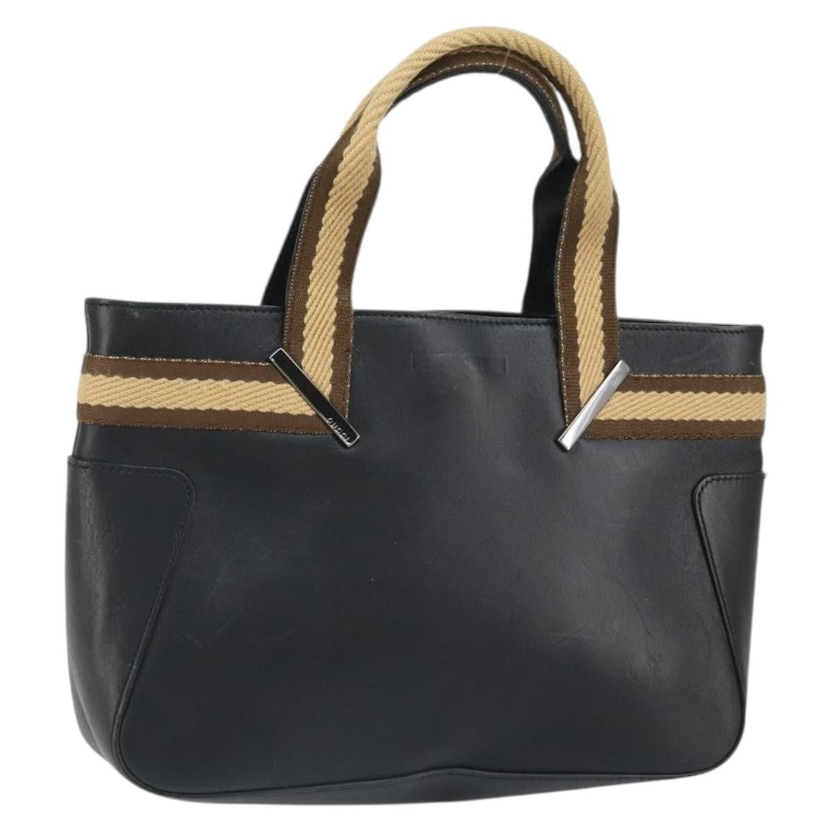 Gucci Vintage Web Tote Leather - image 1