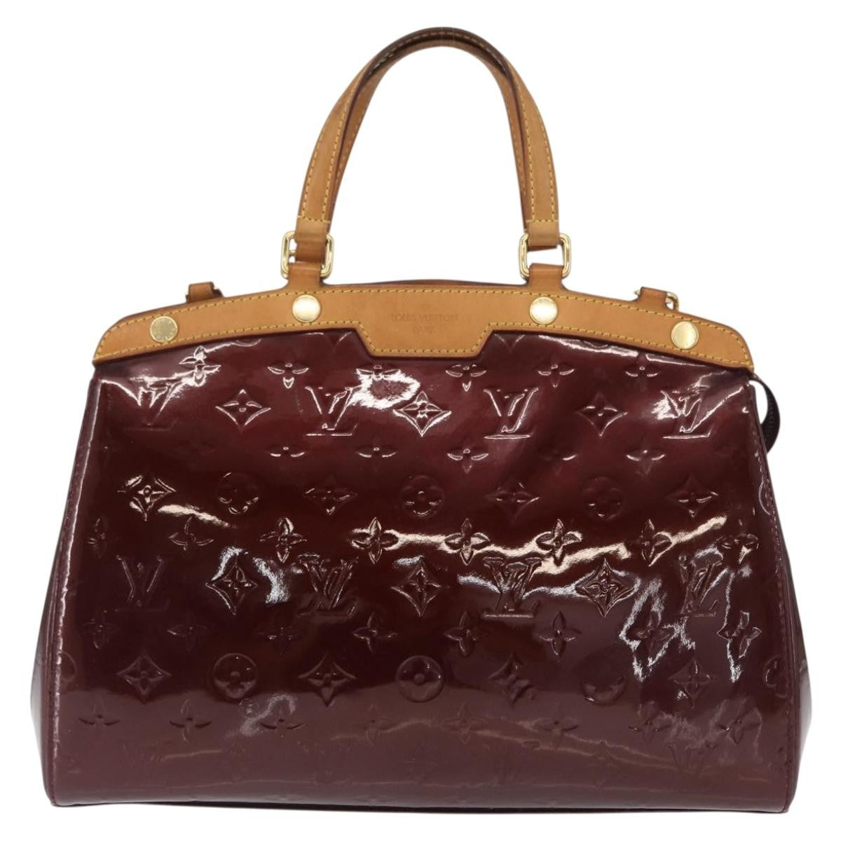 Louis Vuitton Brea Handbag Monogram Vernis MM - image 1