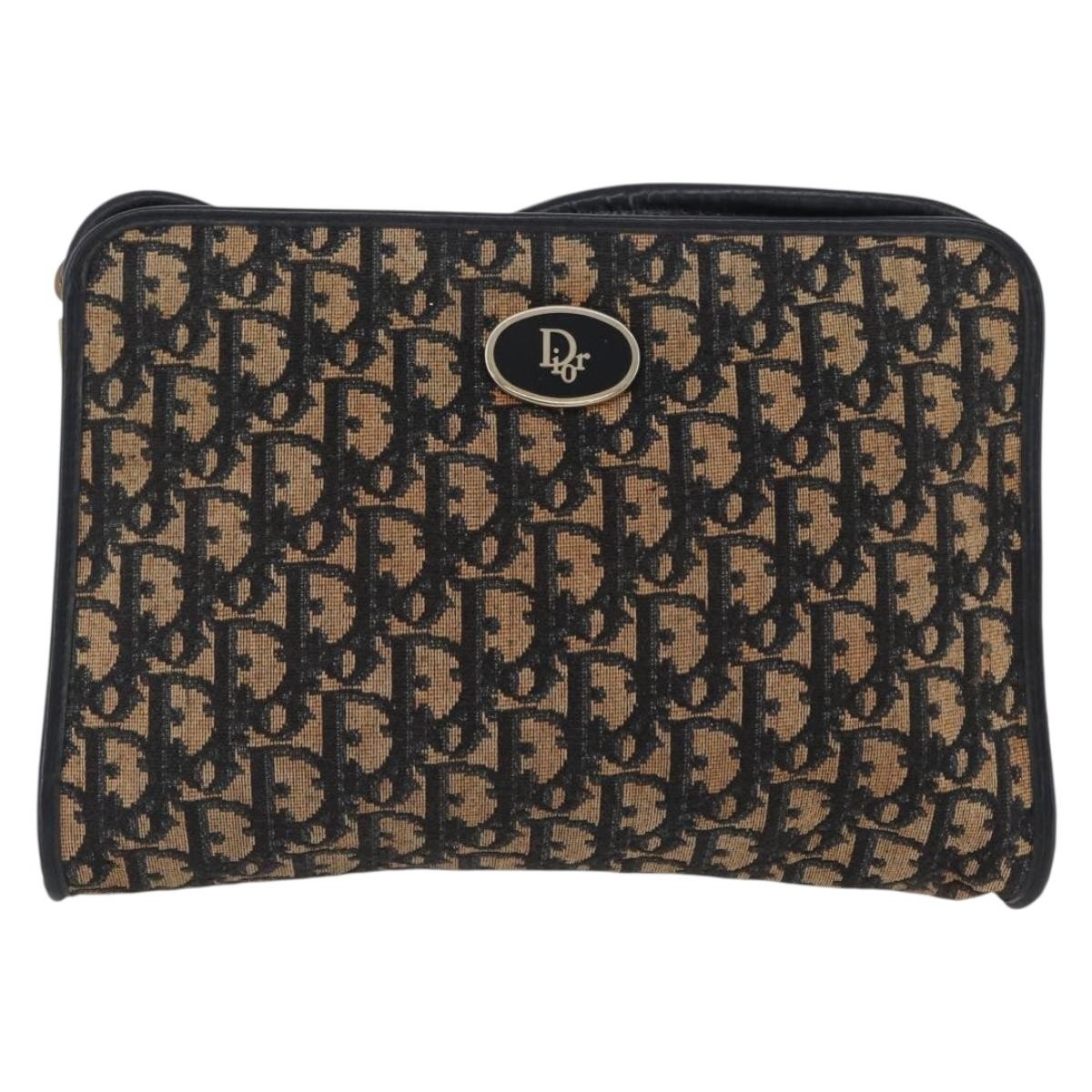 Christian Dior Vintage Trotter Shoulder Bag Canvas medium - image 1