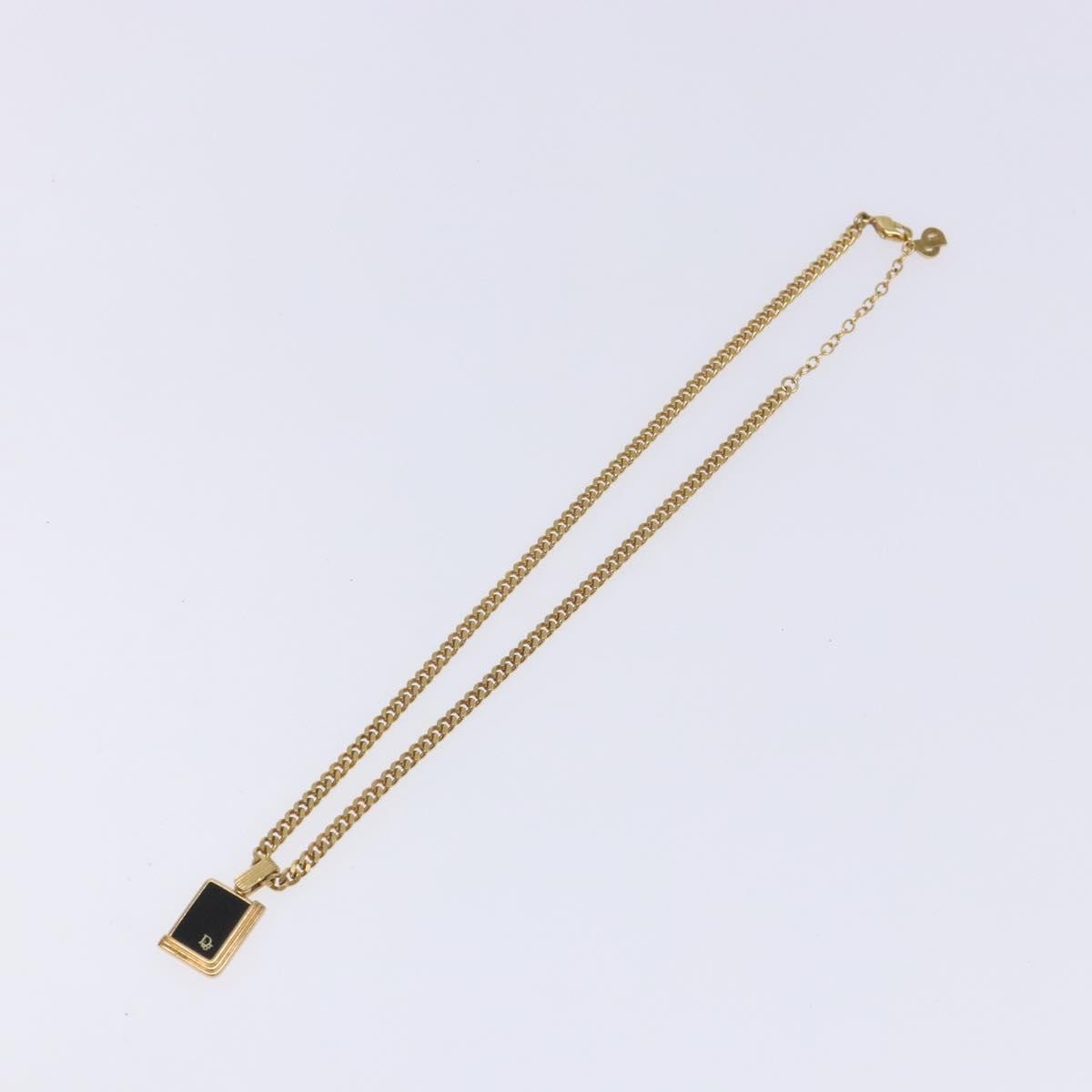 Christian Dior CD Pendant Necklace Gold-plated - image 1